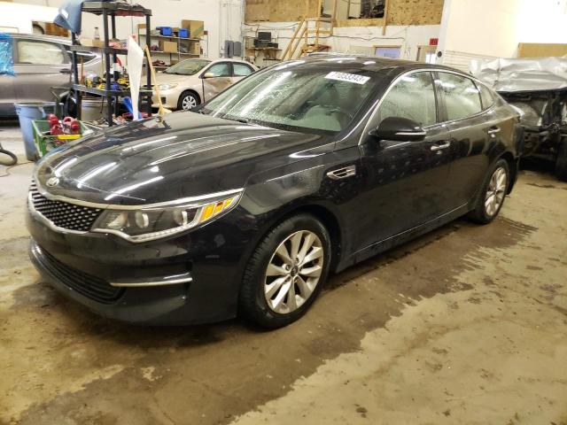 KIA OPTIMA EX 2016 with VIN 5XXGU4L3XGG056973 - Photo from auction