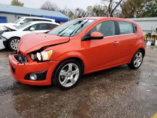 CHEVROLET SONIC LTZ 2013 with VIN 1G1JF6SB3D4103909 - Photo from auction
