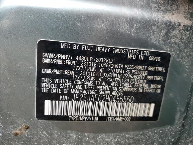 Photo 14 from auction – 2017 SUBARU FORESTER 2 with VIN JF2SJAEC2HG455550
