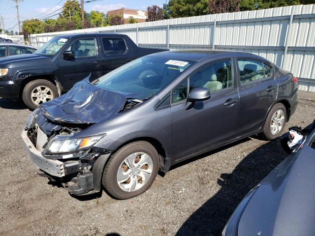 Photo 1 from auction – 2013 HONDA CIVIC LX with VIN 19XFB2F55DE283074