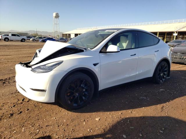 TESLA MODEL Y 2021 مع رقم تعريف المركبة 5YJYGAEE5MF302965 - صورة من المزاد