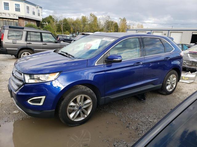 FORD EDGE SEL 2015 with VIN 2FMTK4J89FBB21678 - Photo from auction