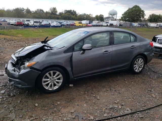 HONDA CIVIC EXL 2012 with VIN 19XFB2F9XCE327992 - Photo from auction