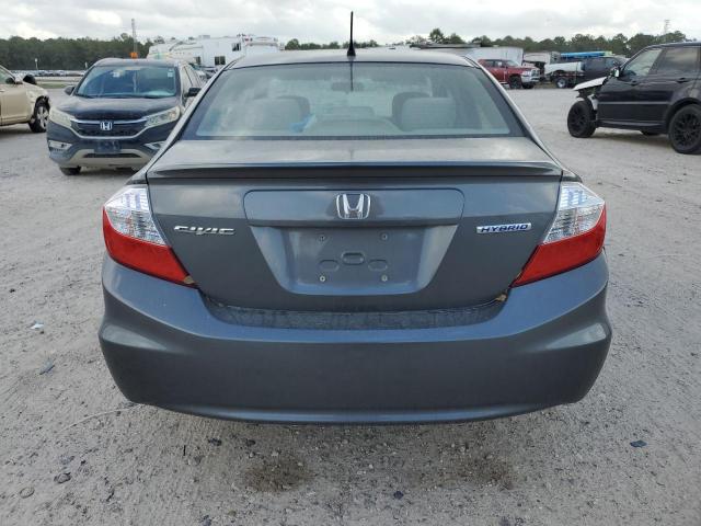 Photo 6 from auction – 2012 HONDA CIVIC HYBR with VIN JHMFB4F25CS007604