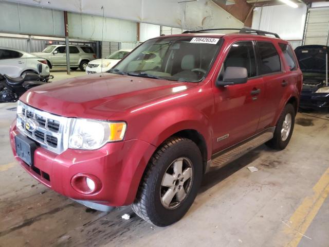 FORD ESCAPE XLT 2008 with VIN 1FMCU03ZX8KD92475 - Photo from auction