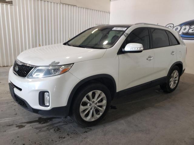 KIA SORENTO EX 2015 with VIN 5XYKU4A75FG656343 - Photo from auction