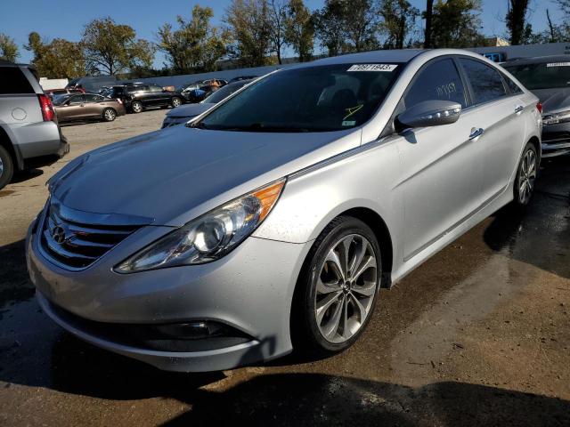 HYUNDAI SONATA SE 2014 with VIN 5NPEC4AB0EH824904 - Photo from auction