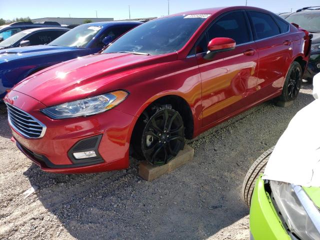 FORD FUSION SE 2020 with VIN 3FA6P0HD4LR218949 - Photo from auction