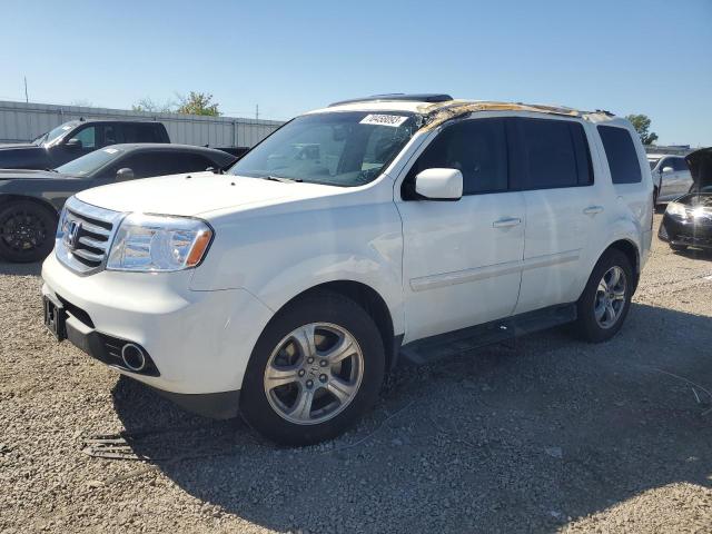 HONDA PILOT EXL 2014 with VIN 5FNYF3H67EB010688 - Photo from auction