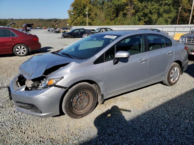 HONDA CIVIC LX 2014 with VIN 2HGFB2F59EH554824 - Photo from auction