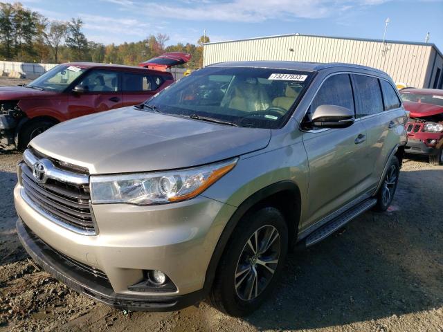 صورة رقم 1 من المزاد - 2016 TOYOTA HIGHLANDER مع VIN 5TDKKRFH2GS130356