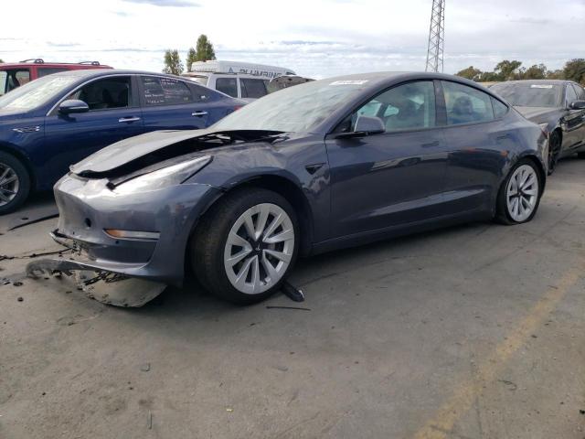 TESLA MODEL 3 2022 with VIN 5YJ3E1EA8NF142966 - Photo from auction