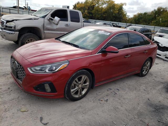 HYUNDAI SONATA LIM 2019 with VIN 5NPE34AF3KH740073 - Photo from auction