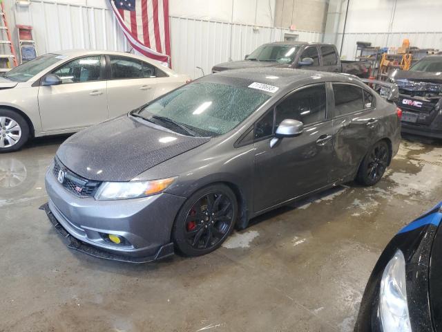 HONDA CIVIC SI 2012 with VIN 2HGFB6E57CH701339 - Photo from auction