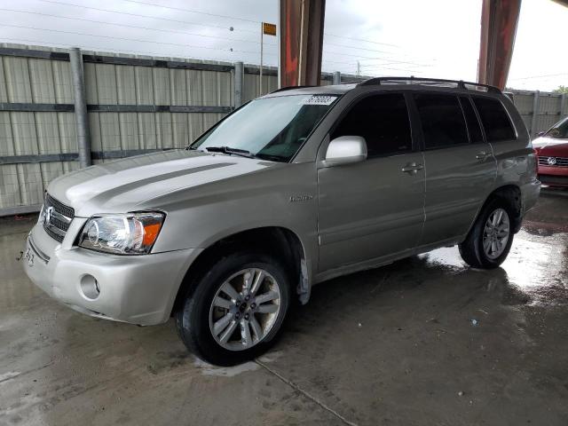 TOYOTA HIGHLANDER 2006 with VIN JTEEW21AX60010014 - Photo from auction