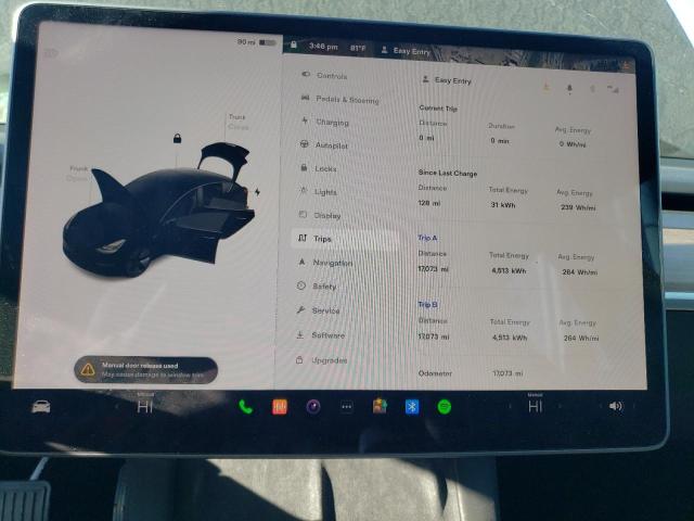Photo 9 from auction – 2022 TESLA MODEL 3 with VIN 5YJ3E1EA5NF331526