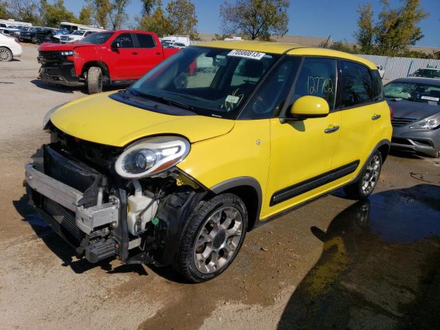 FIAT 500L TREKK 2014 with VIN ZFBCFADH7EZ015182 - Photo from auction