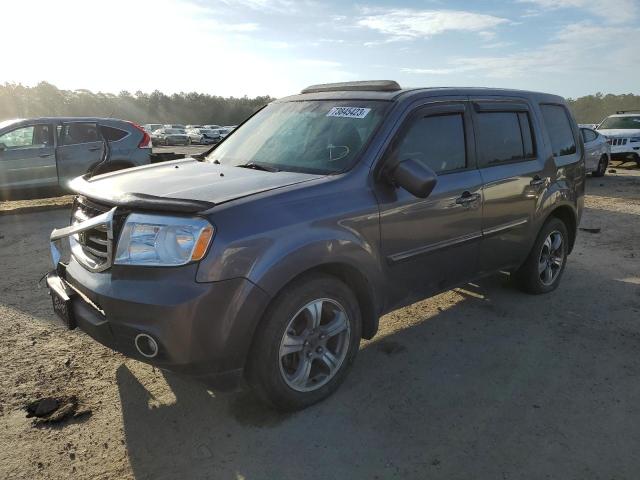 HONDA PILOT SE 2015 with VIN 5FNYF3H37FB005109 - Photo from auction