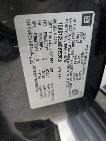 Photo 14 from auction – 2013 GMC YUKON SLT with VIN 1GKS1CE08DR292616