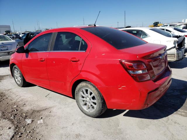 Photo 2 from auction – 2017 CHEVROLET SONIC LT with VIN 1G1JD5SHXH4112178