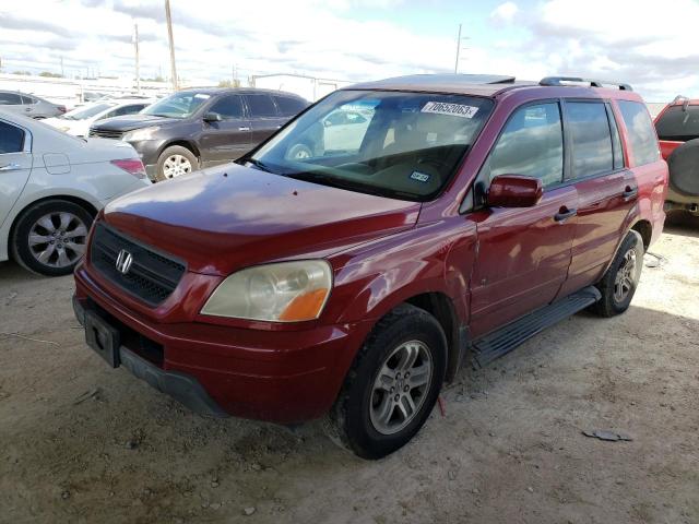 Foto 1 de la subasta – 2005 HONDA PILOT EXL con VIN 5FNYF18565B038056