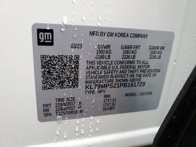 Photo 14 from auction – 2023 CHEVROLET TRAILBLAZE with VIN KL79MPS21PB161729