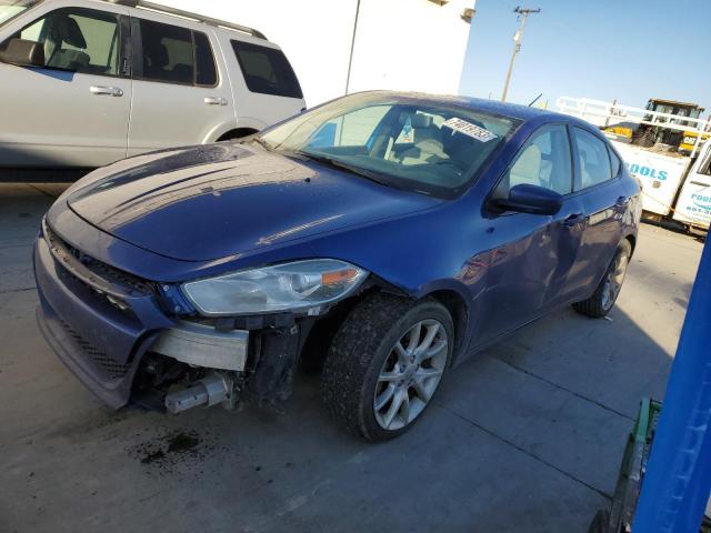 DODGE DART SXT 2013 with VIN 1C3CDFBA5DD137139 - Photo from auction