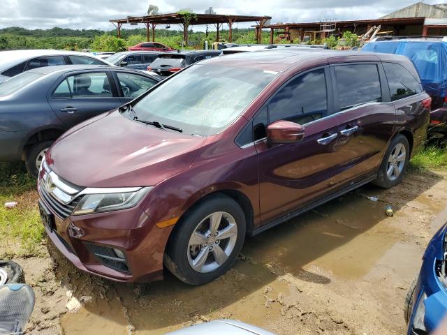 HONDA ODYSSEY EX 2018 with VIN 5FNRL6H79JB051910 - Photo from auction