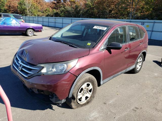 HONDA CR-V LX 2013 with VIN 5J6RM4H30DL034830 - Photo from auction