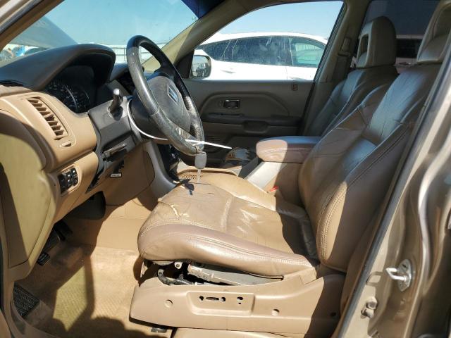 Zdjęcie 7 z aukcji – 2005 HONDA PILOT EXL z VIN 5FNYF18555B043829