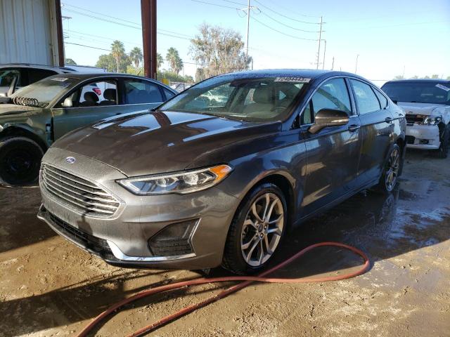 FORD FUSION SEL 2019 with VIN 3FA6P0CD4KR271012 - Photo from auction