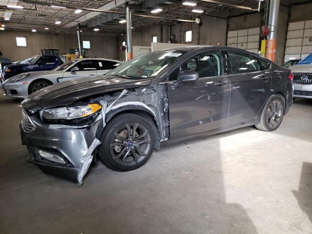 FORD FUSION SE 2018 with VIN 3FA6P0HDXJR143249 - Photo from auction