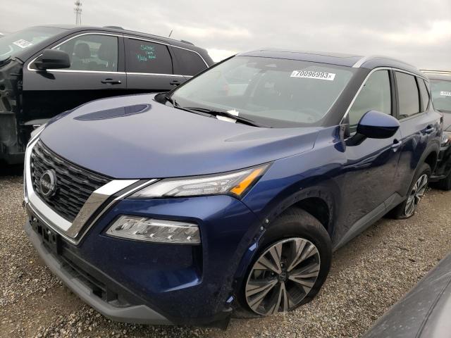 NISSAN ROGUE SV 2023 with VIN 5N1BT3BB4PC827388 - Photo from auction