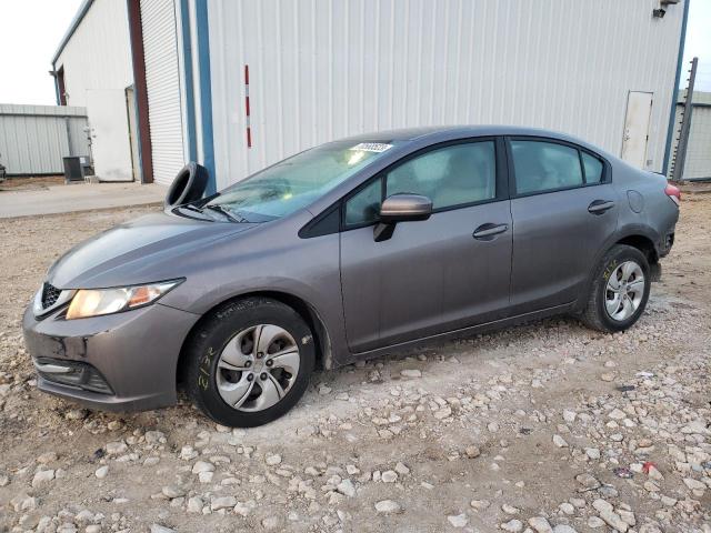HONDA CIVIC LX 2014 with VIN 19XFB2F57EE061587 - Photo from auction