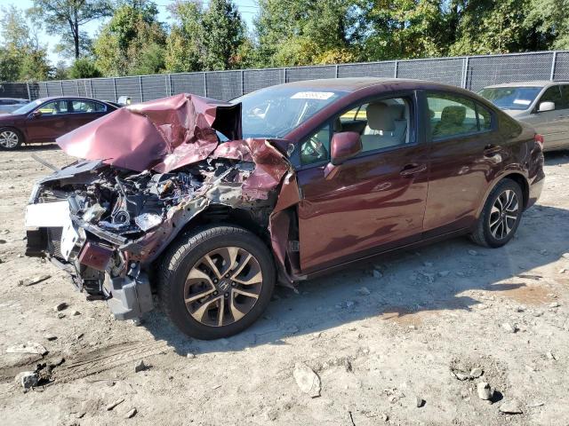 HONDA CIVIC EX 2013 with VIN 19XFB2F87DE065230 - Photo from auction