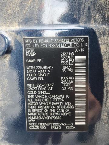 Photo 14 from auction – 2016 NISSAN ROGUE S with VIN KNMAT2MVXGP679340