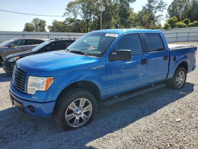 FORD F150 SUPER 2014 with VIN 1FTFW1CF5EKF50482 - Photo from auction