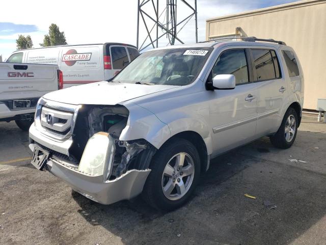 HONDA PILOT EXL 2009 with VIN 5FNYF48549B051332 - Photo from auction