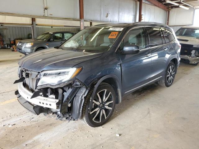 HONDA PILOT ELIT 2021 with VIN 5FNYF6H00MB083204 - Photo from auction