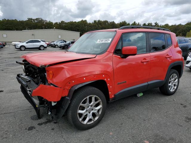 JEEP RENEGADE L 2015 with VIN ZACCJBBT0FPB80337 - Photo from auction