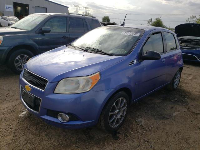CHEVROLET AVEO LS 2009 with VIN KL1TD66E39B628618 - Photo from auction