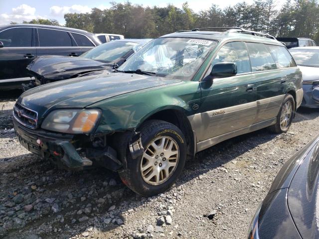 SUBARU LEGACY OUT 2002 with VIN 4S3BH806227602896 - Photo from auction
