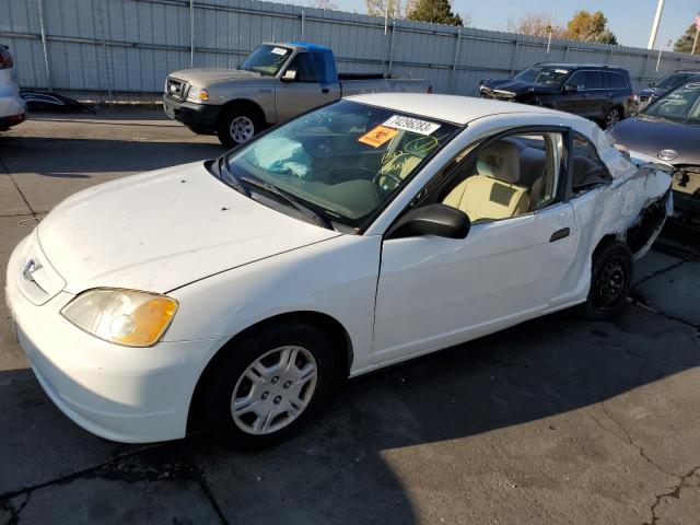 HONDA CIVIC LX 2001 with VIN 1HGEM22571L122693 - Photo from auction