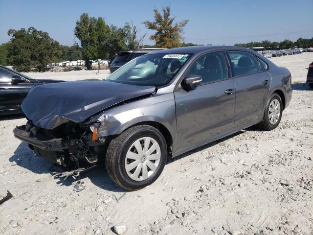 VOLKSWAGEN PASSAT S 2013 with VIN 1VWAP7A35DC030520 - Photo from auction