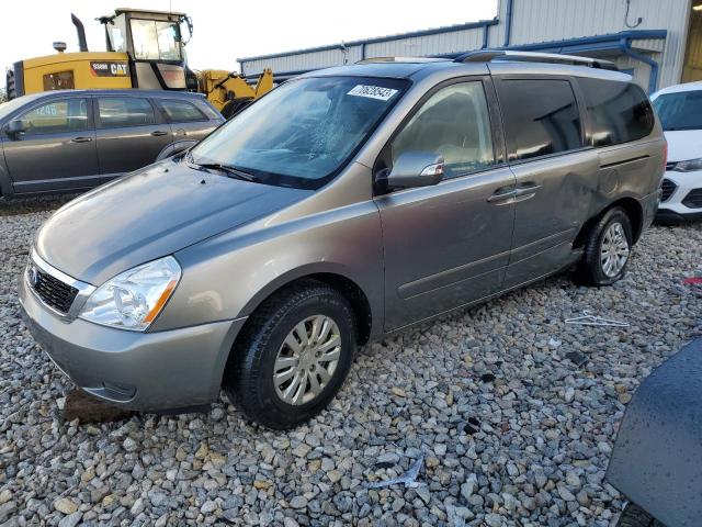 KIA SEDONA LX 2012 with VIN KNDMG4C75C6441914 - Photo from auction