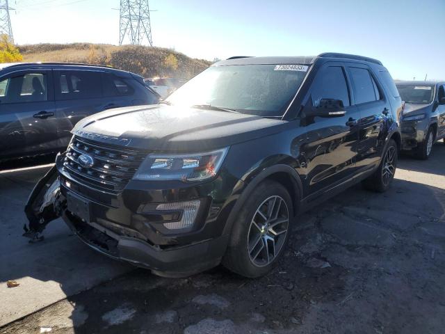 FORD EXPLORER S 2016 with VIN 1FM5K8GT6GGD27658 - Photo from auction