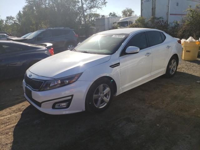 KIA OPTIMA LX 2015 with VIN 5XXGM4A73FG442302 - Photo from auction