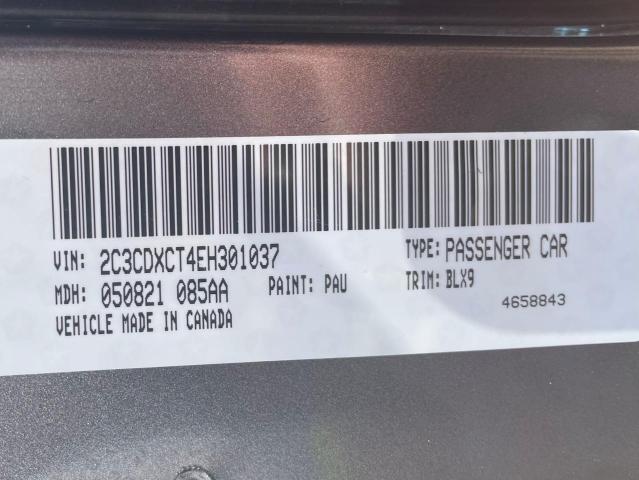 Foto 10 de la subasta – 2014 DODGE CHARGER R/ con VIN 2C3CDXCT4EH301037