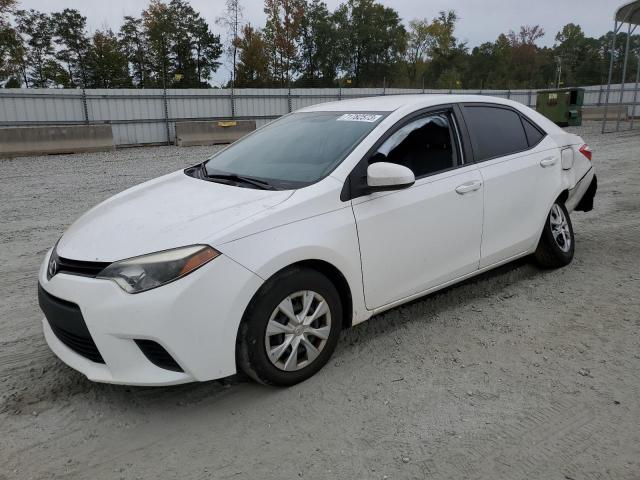 Photo 1 from auction – 2015 TOYOTA COROLLA L with VIN 2T1BURHE6FC315708
