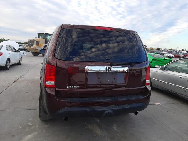 Photo 6 from auction – 2014 HONDA PILOT LX with VIN 5FNYF3H28EB027531